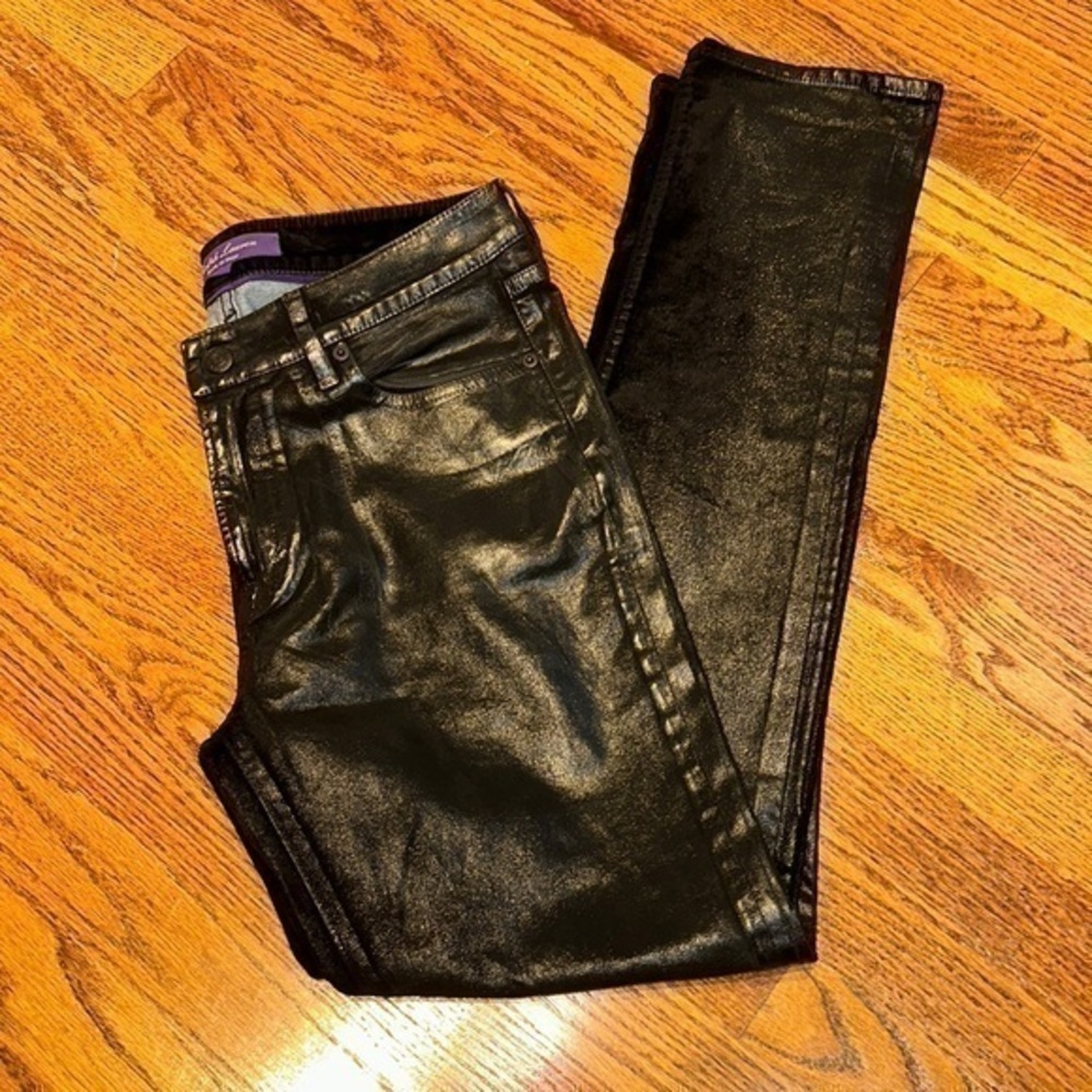 Ralph Lauren Coated Jeans Purple Label